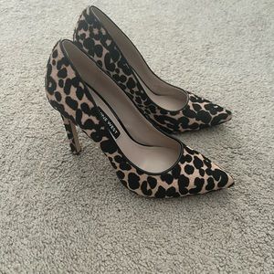 Nine West Leopard Print Heels